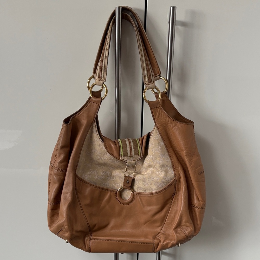 Anya Hindmarch Leather Shoulder Bag Made In Italy Gucci like
